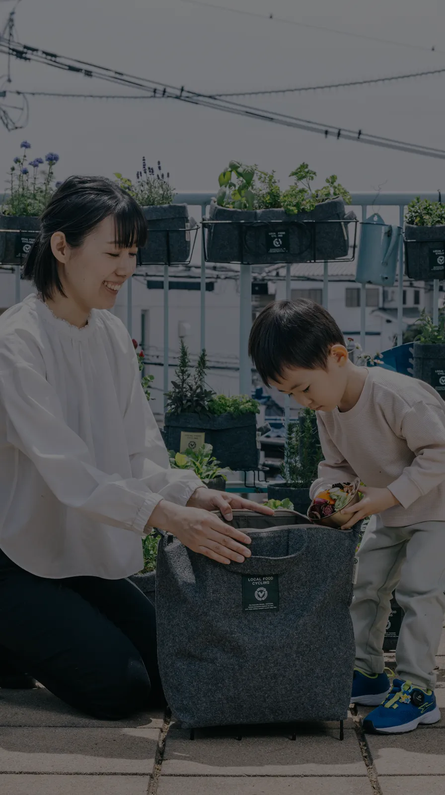 暮らしに循環を生み出すコンポスト