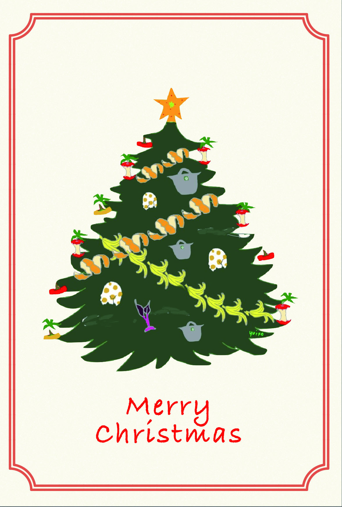 クリスマス ミニカード クリスマスカード販売しております